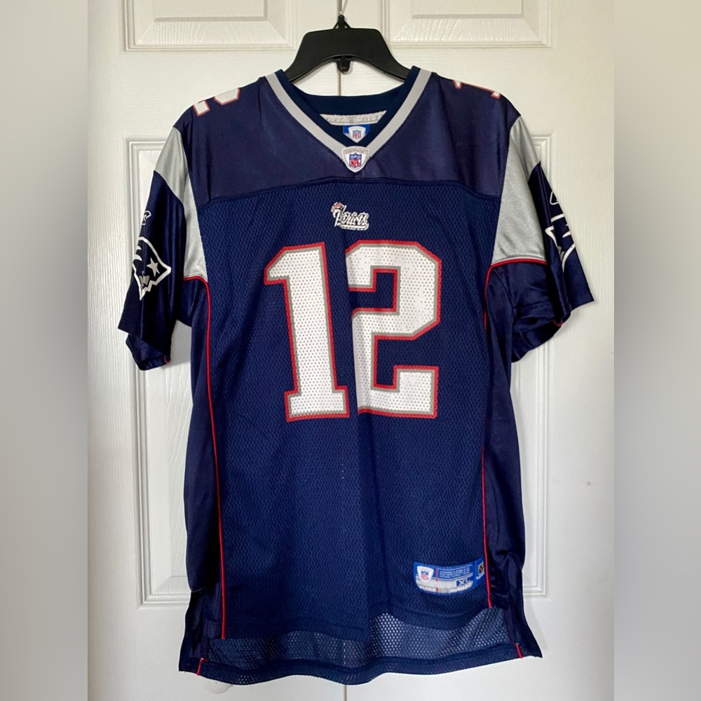Reebok NFL Tom Brady #12 Patriot’s Jersey Men’s XL